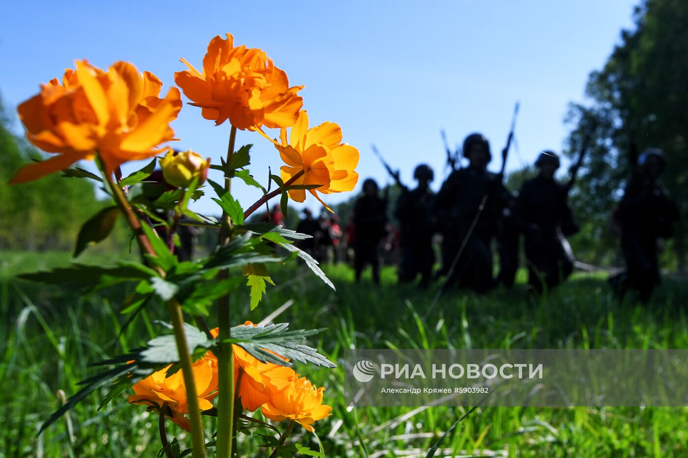 Испытания на право ношения крапового берета среди военнослужащих Росгвардии