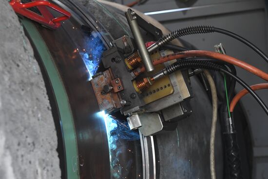 Строительство газопровода "Северный поток-2" в Ленинградской области