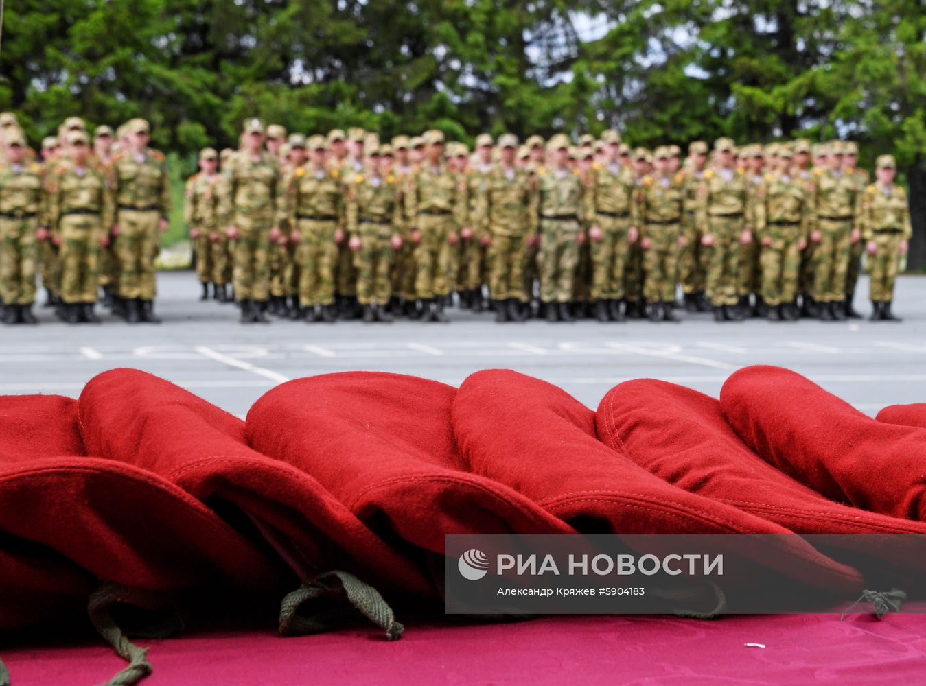 Испытания на право ношения крапового берета среди военнослужащих Росгвардии