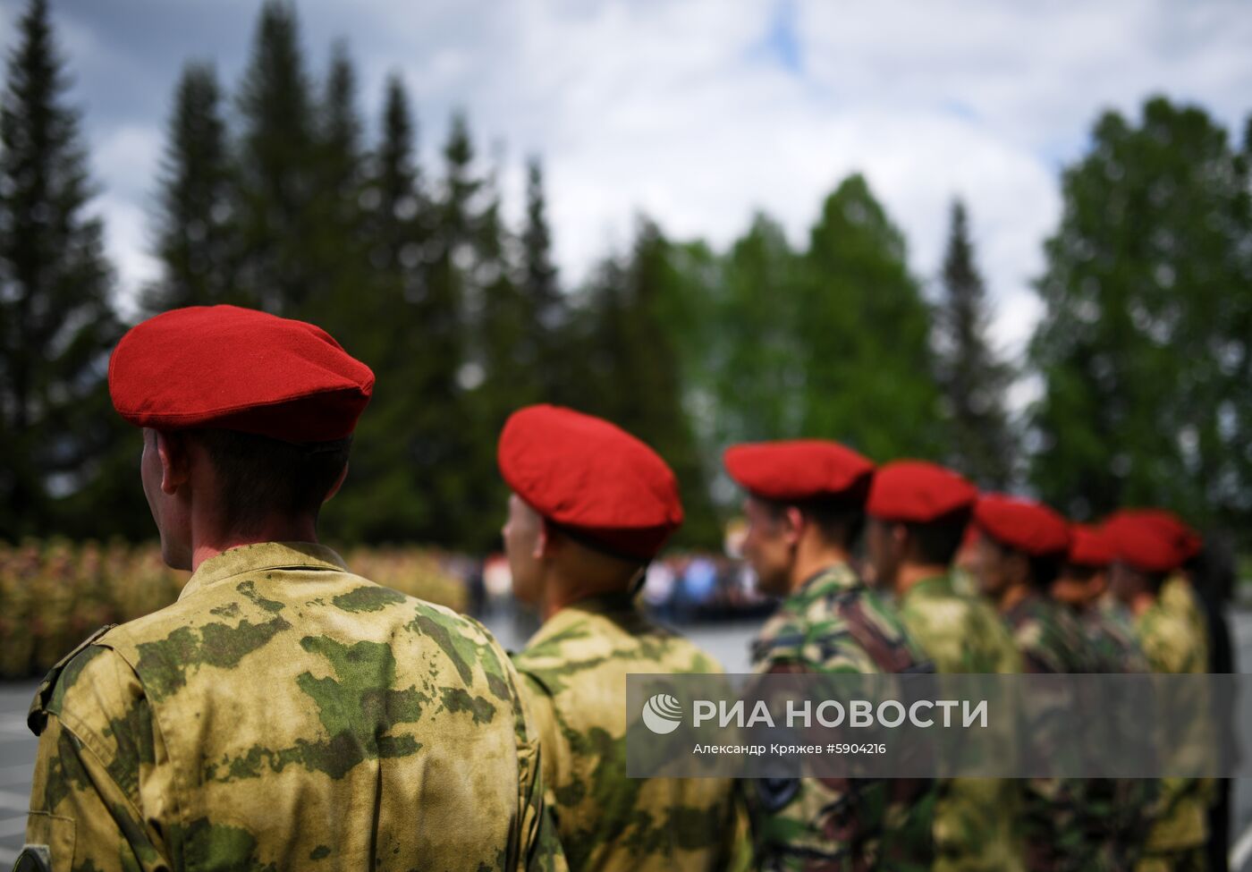 Испытания на право ношения крапового берета среди военнослужащих Росгвардии