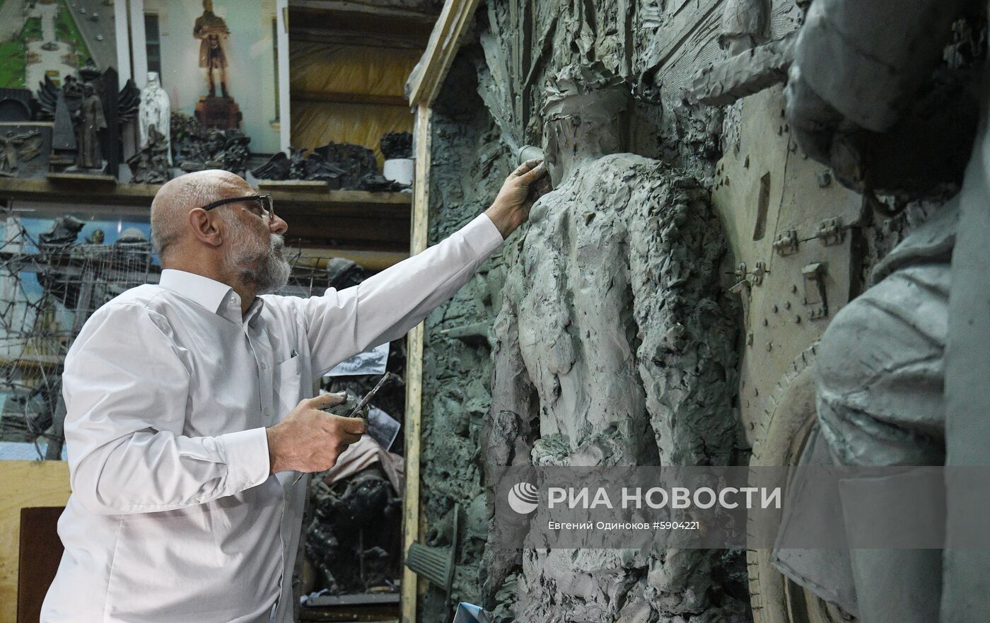 Изготовление декоративных рельефов для Главного храма ВС РФ 