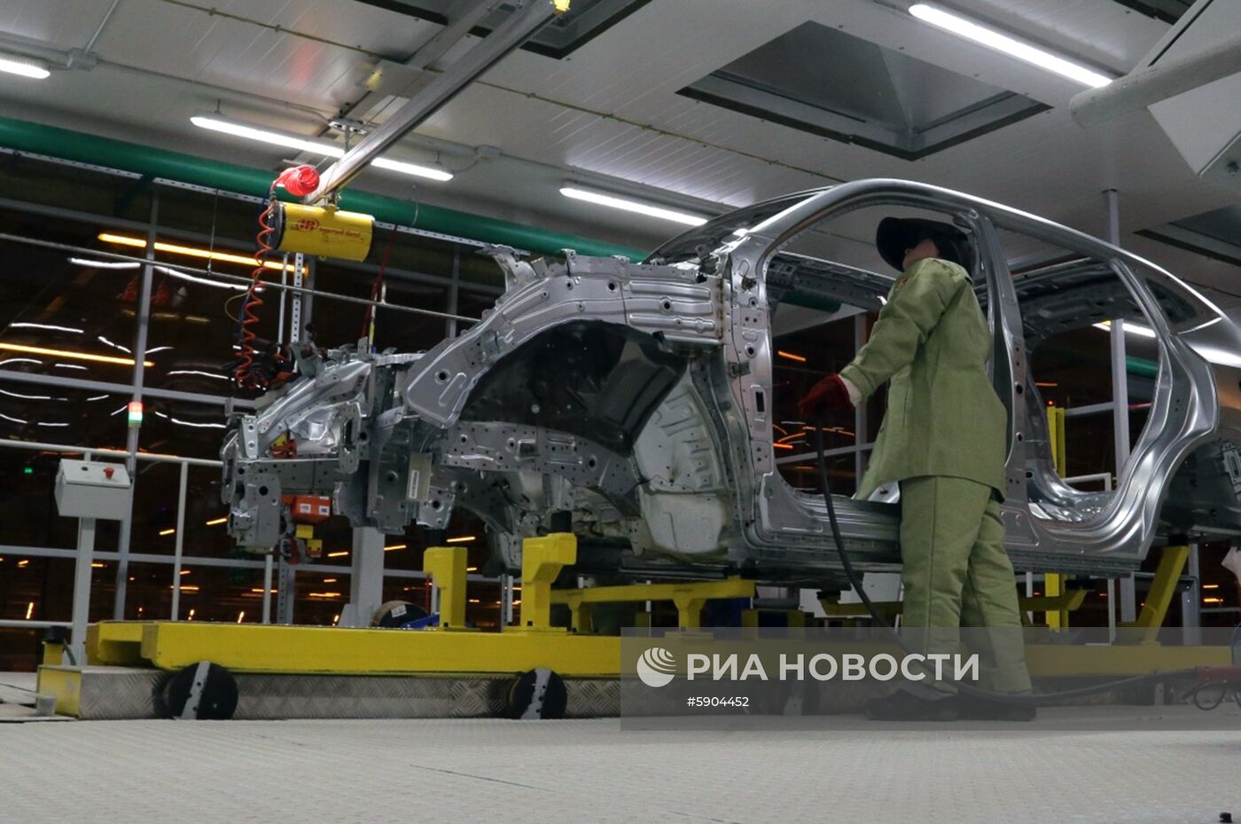 Открытие автомобильного завода Haval в Тульской области