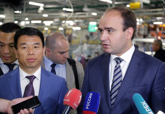 Открытие автомобильного завода Haval в Тульской области