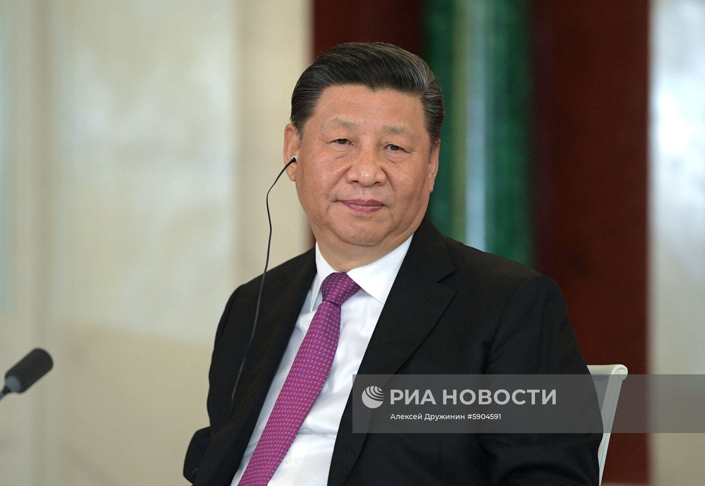 Мероприятия с участием президента РФ В. Путина в рамках государственного визита в РФ председателя КНР Си Цзиньпина