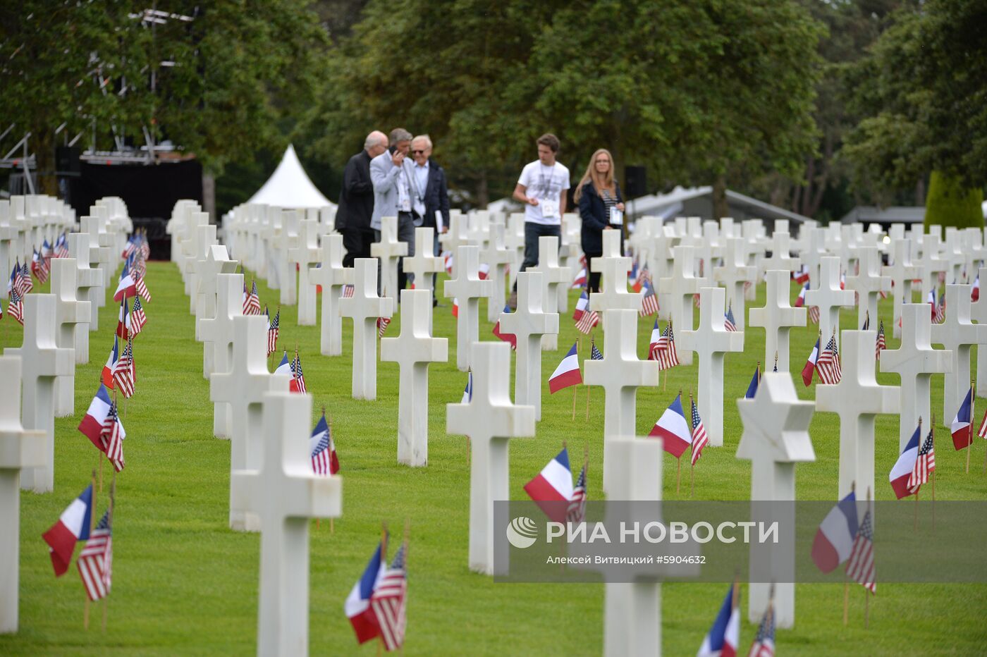 Мероприятия в Нормандии по случаю 75-летия высадки союзников