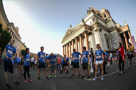 Забег SPIEF Race в рамках ПМЭФ