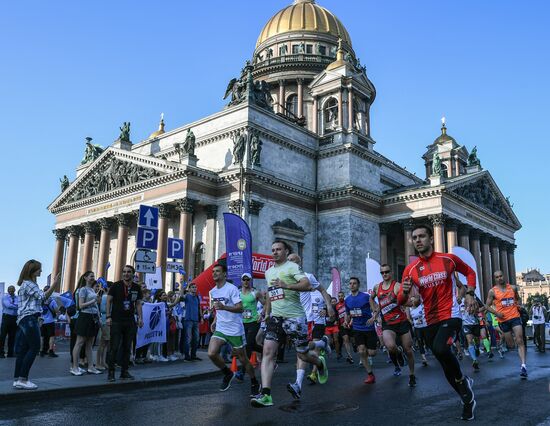 Забег SPIEF Race в рамках ПМЭФ