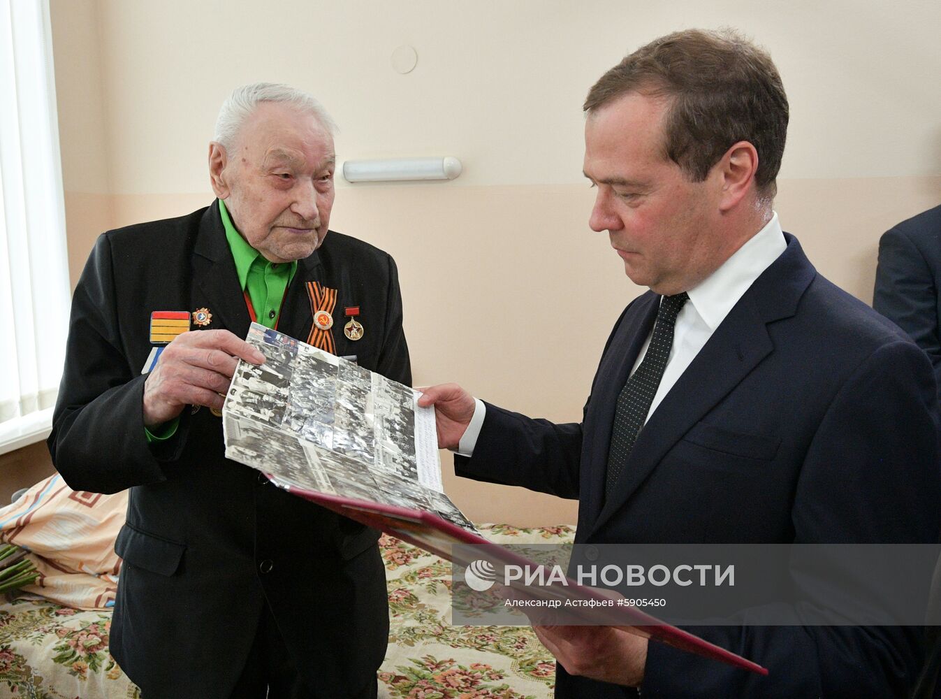 Рабочая поездка премьер-министра РФ Д. Медведева в Ростовскую область