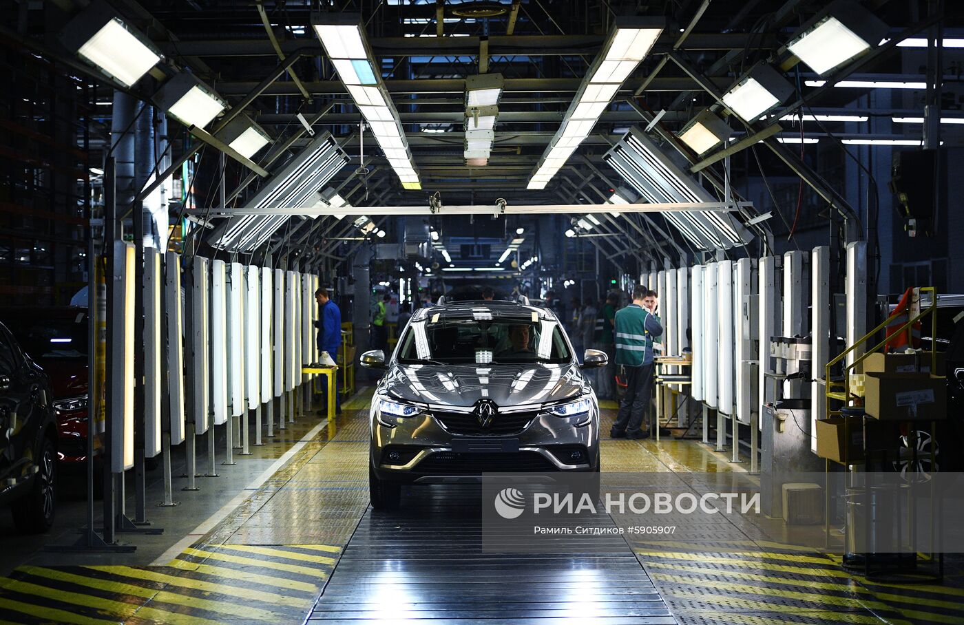 Производство автомобилей Renault