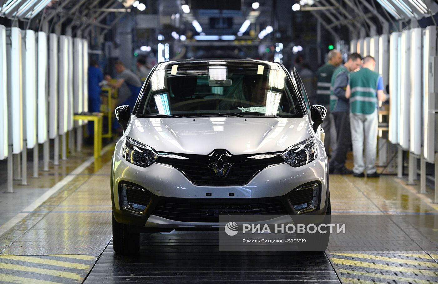 Производство автомобилей Renault