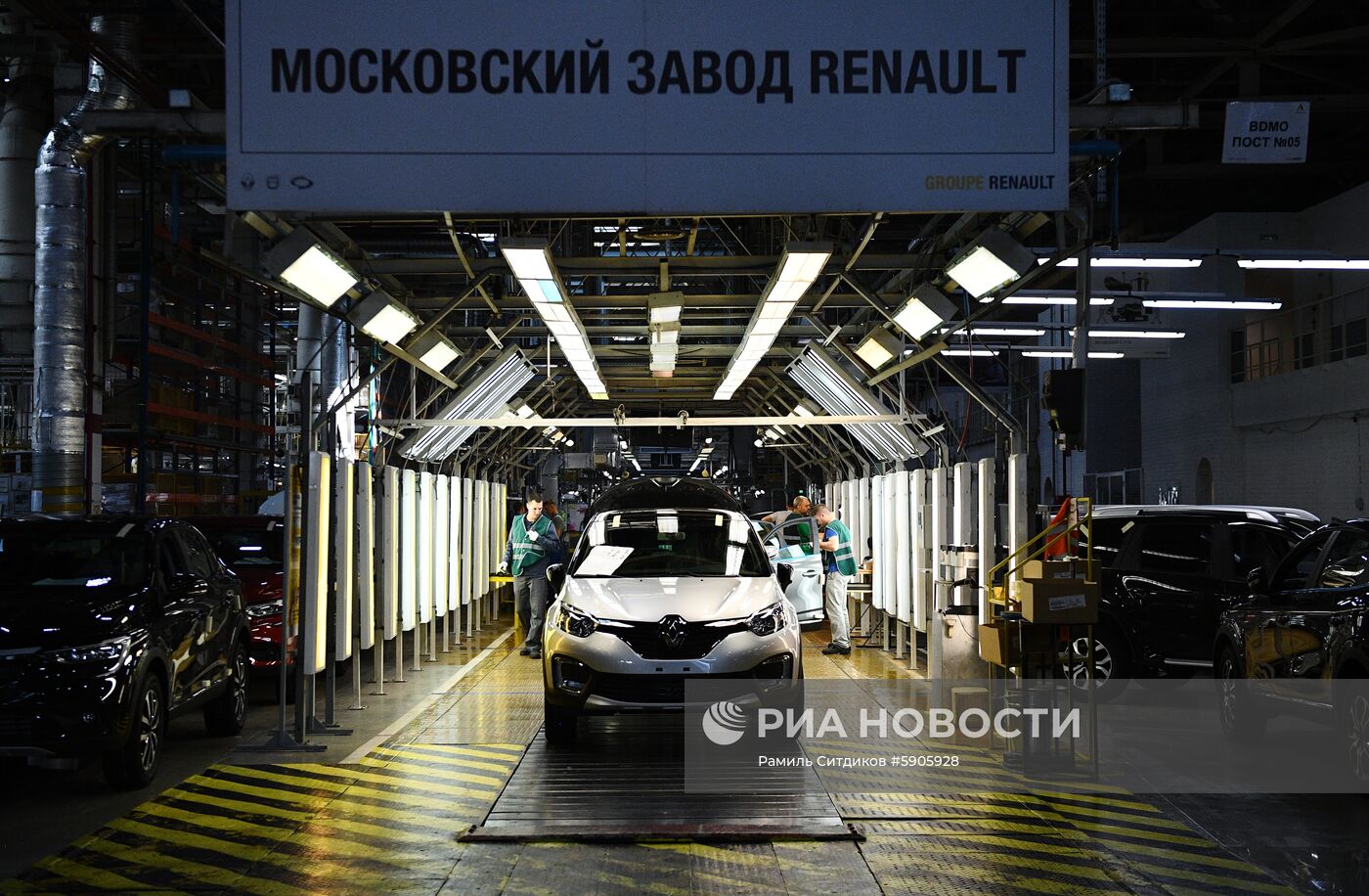 Производство автомобилей Renault
