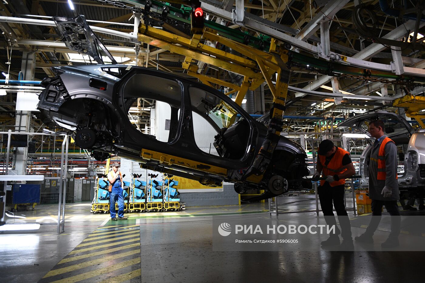 Производство автомобилей Renault