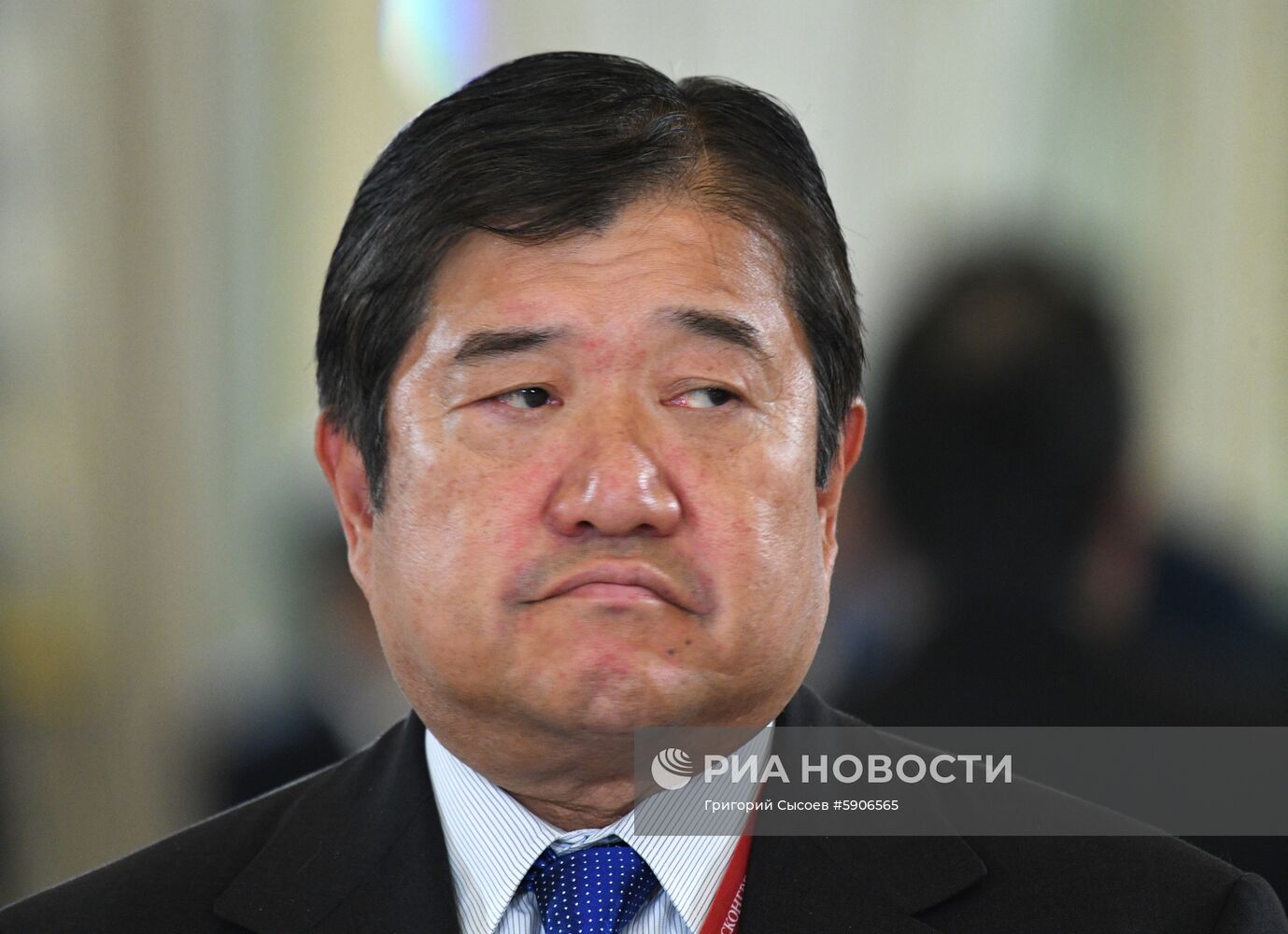 Президент РФ В. Путин принимает участие в Петербургском международном экономическом форуме