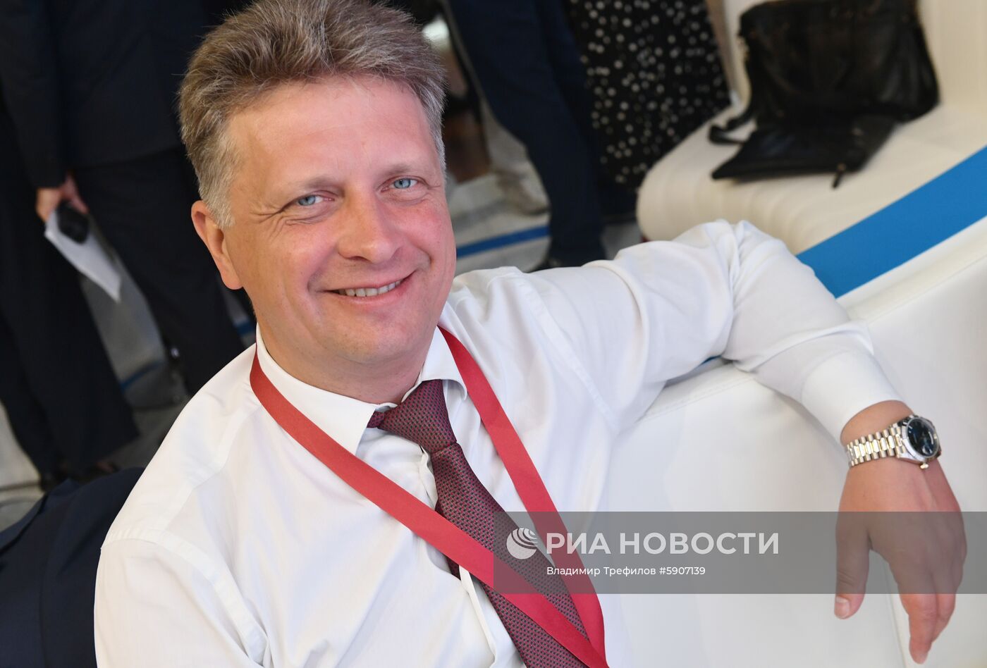 Работа стенда МИА "Россия сегодня" во второй день ПМЭФ