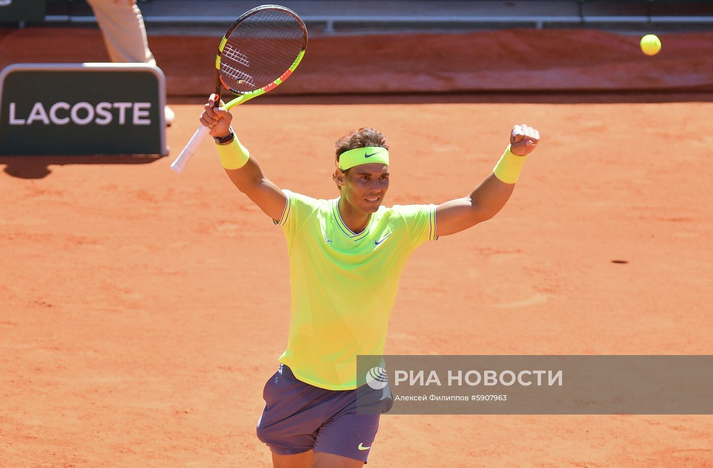 Теннис. Ролан Гаррос. Тринадцатый день