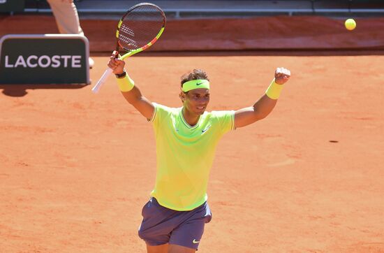 Теннис. Ролан Гаррос. Тринадцатый день