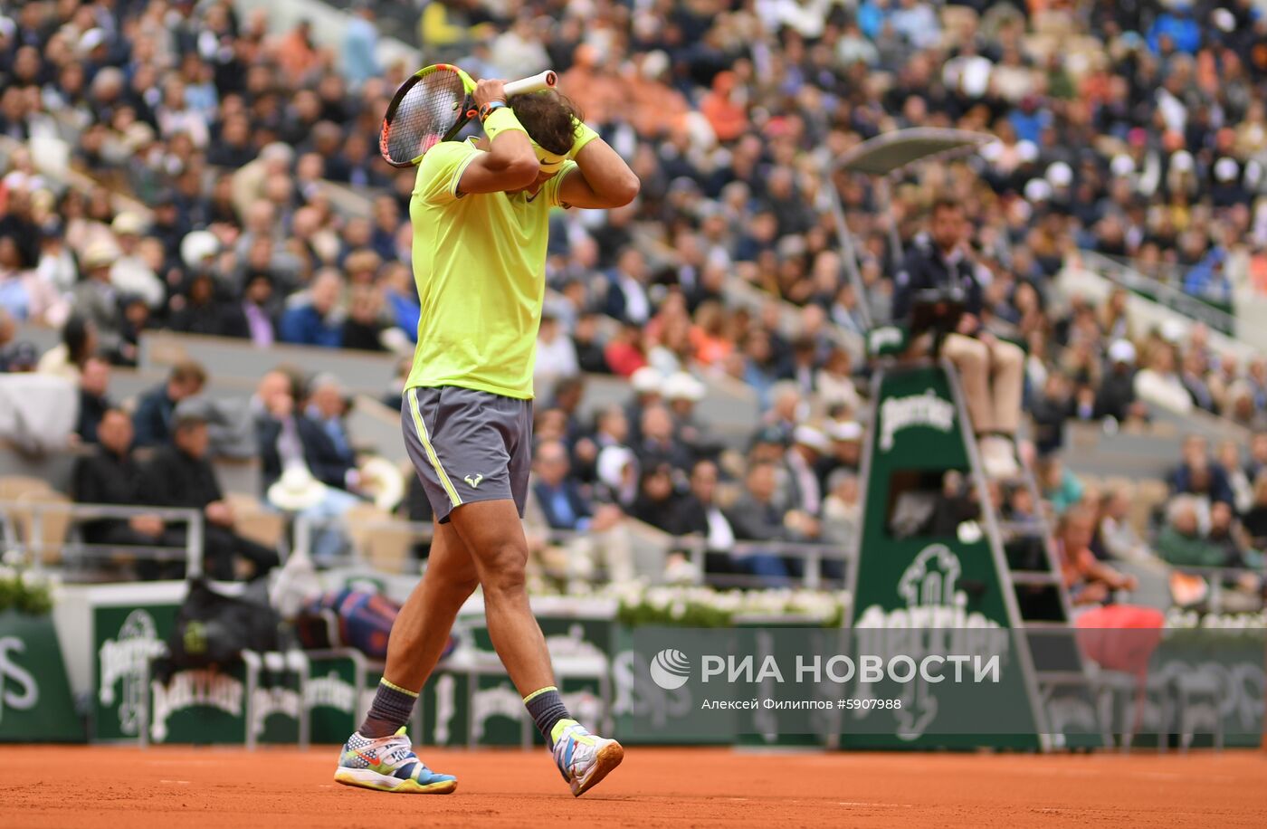 Теннис. Ролан Гаррос. Тринадцатый день