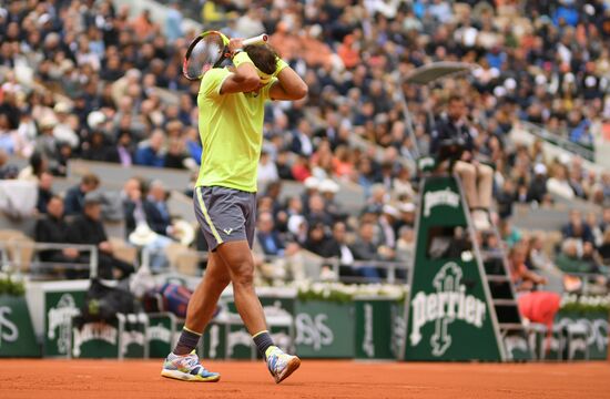 Теннис. Ролан Гаррос. Тринадцатый день