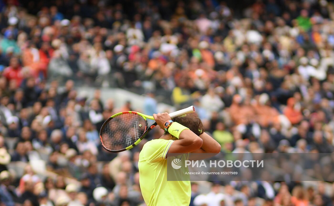 Теннис. Ролан Гаррос. Тринадцатый день