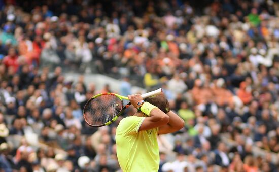 Теннис. Ролан Гаррос. Тринадцатый день
