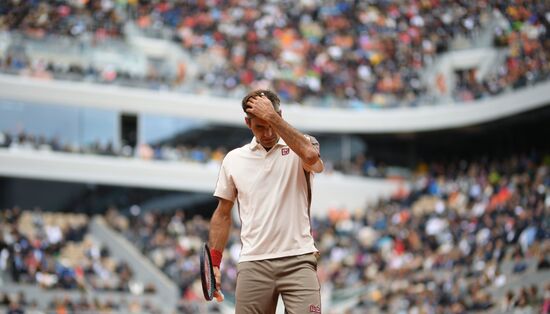 Теннис. Ролан Гаррос. Тринадцатый день