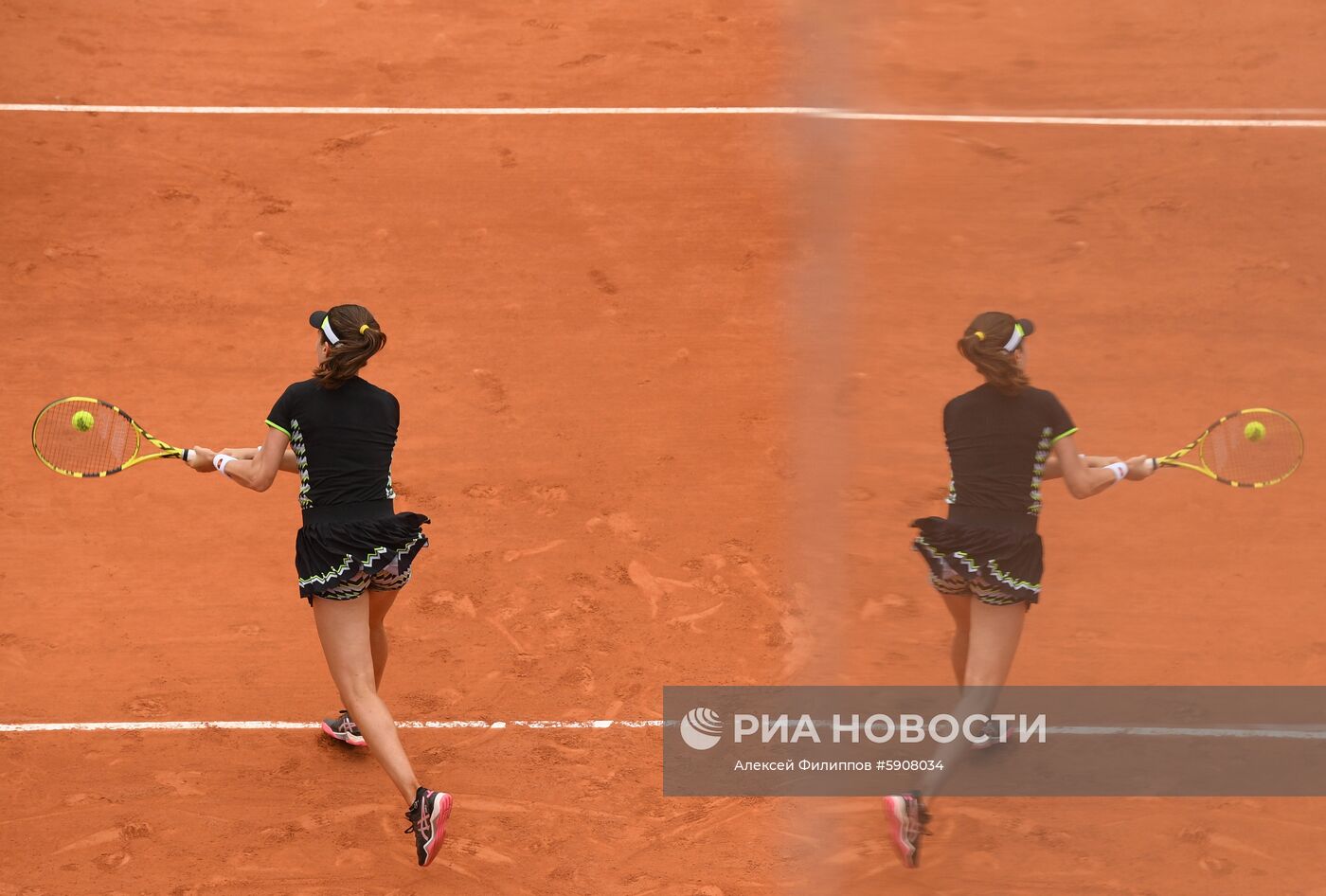 Теннис. Ролан Гаррос. Тринадцатый день