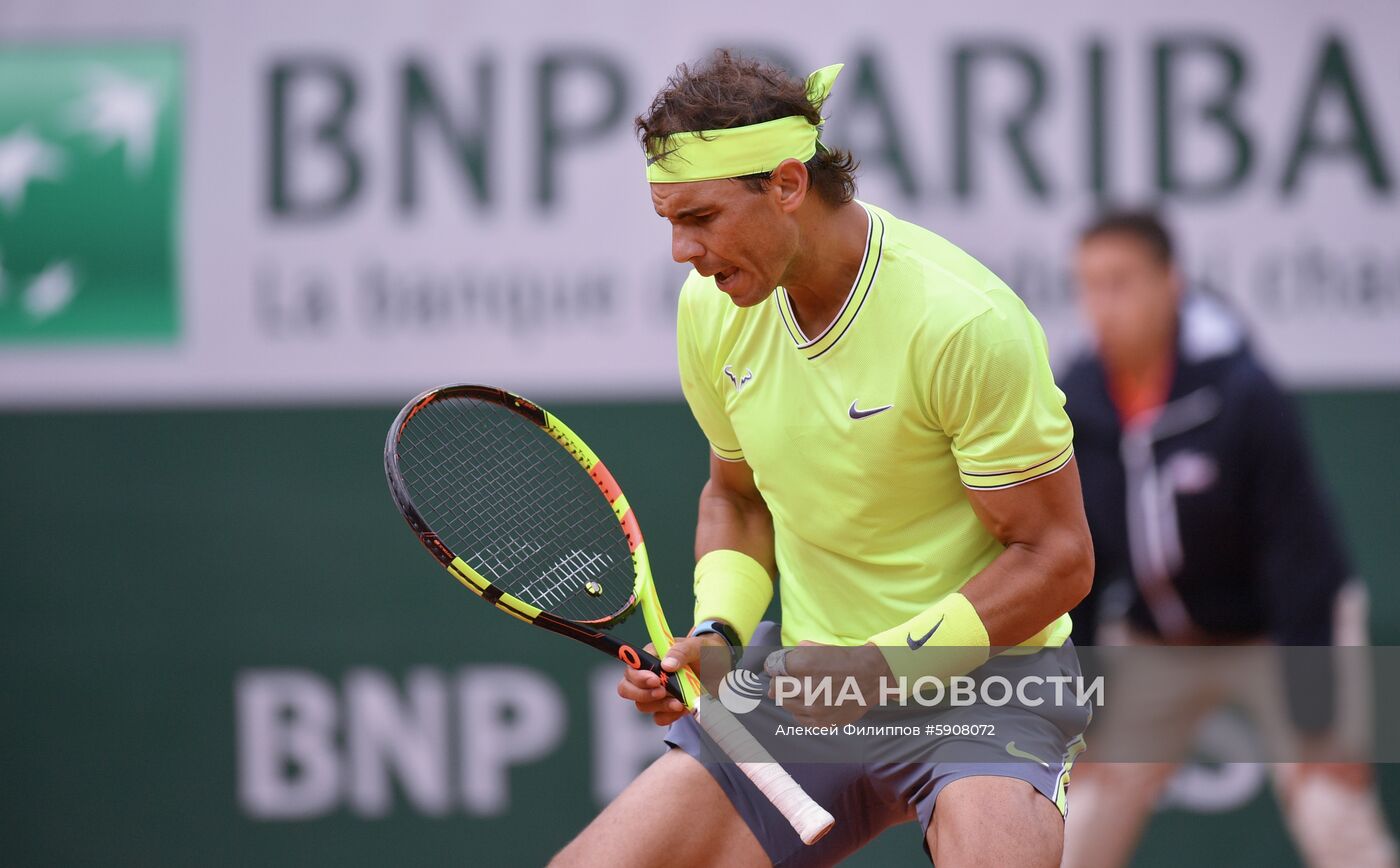 Теннис. Ролан Гаррос. Тринадцатый день