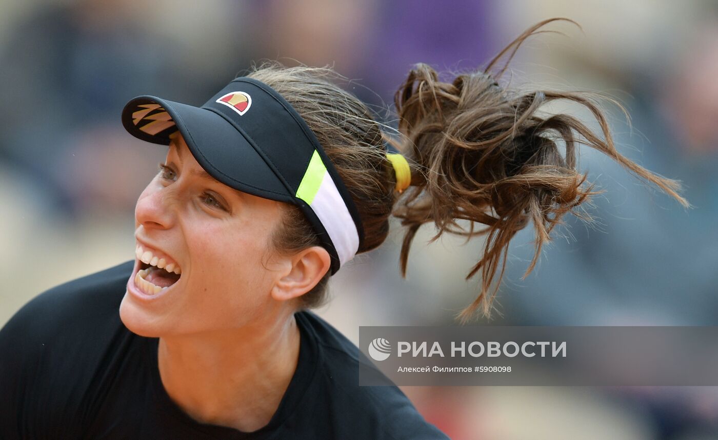 Теннис. Ролан Гаррос. Тринадцатый день