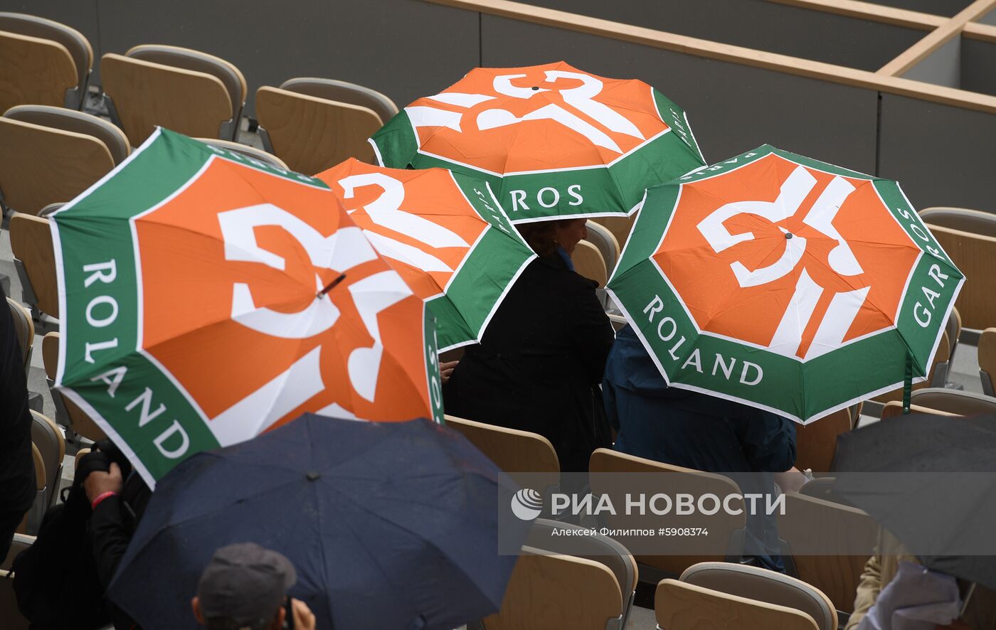 Теннис. Ролан Гаррос. Тринадцатый день