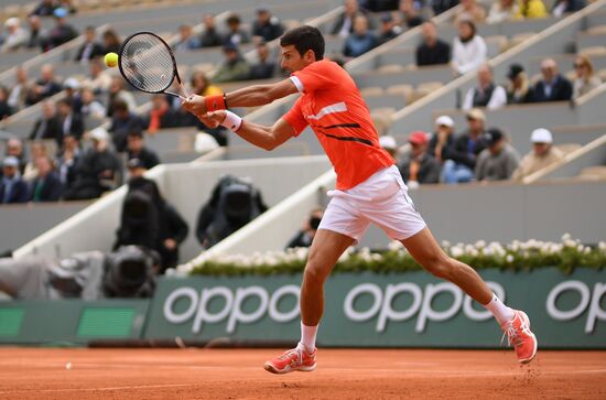 Теннис. Ролан Гаррос. Тринадцатый день