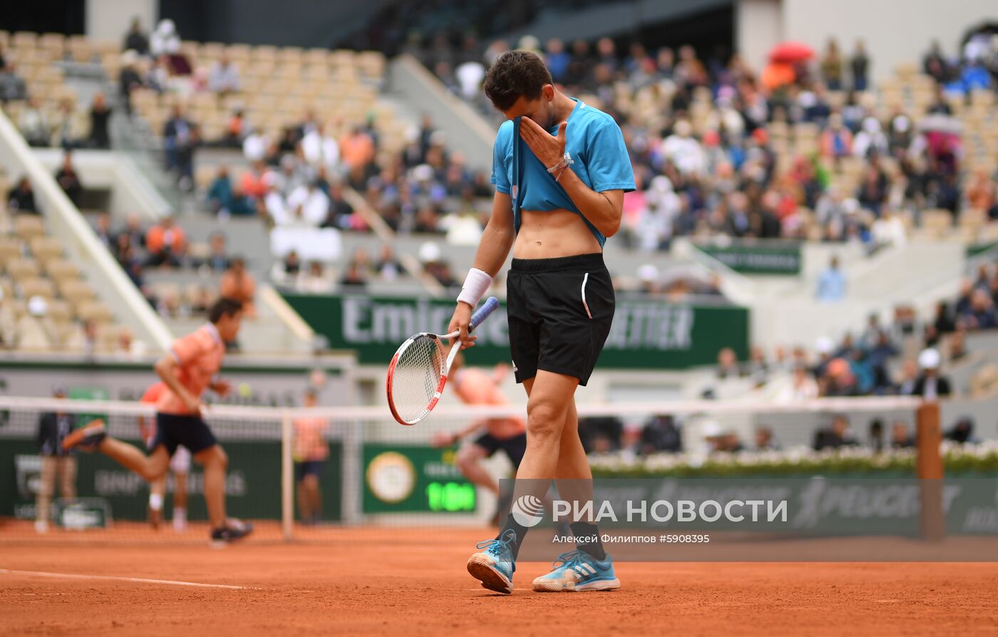 Теннис. Ролан Гаррос. Тринадцатый день