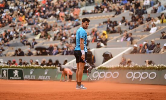 Теннис. Ролан Гаррос. Тринадцатый день