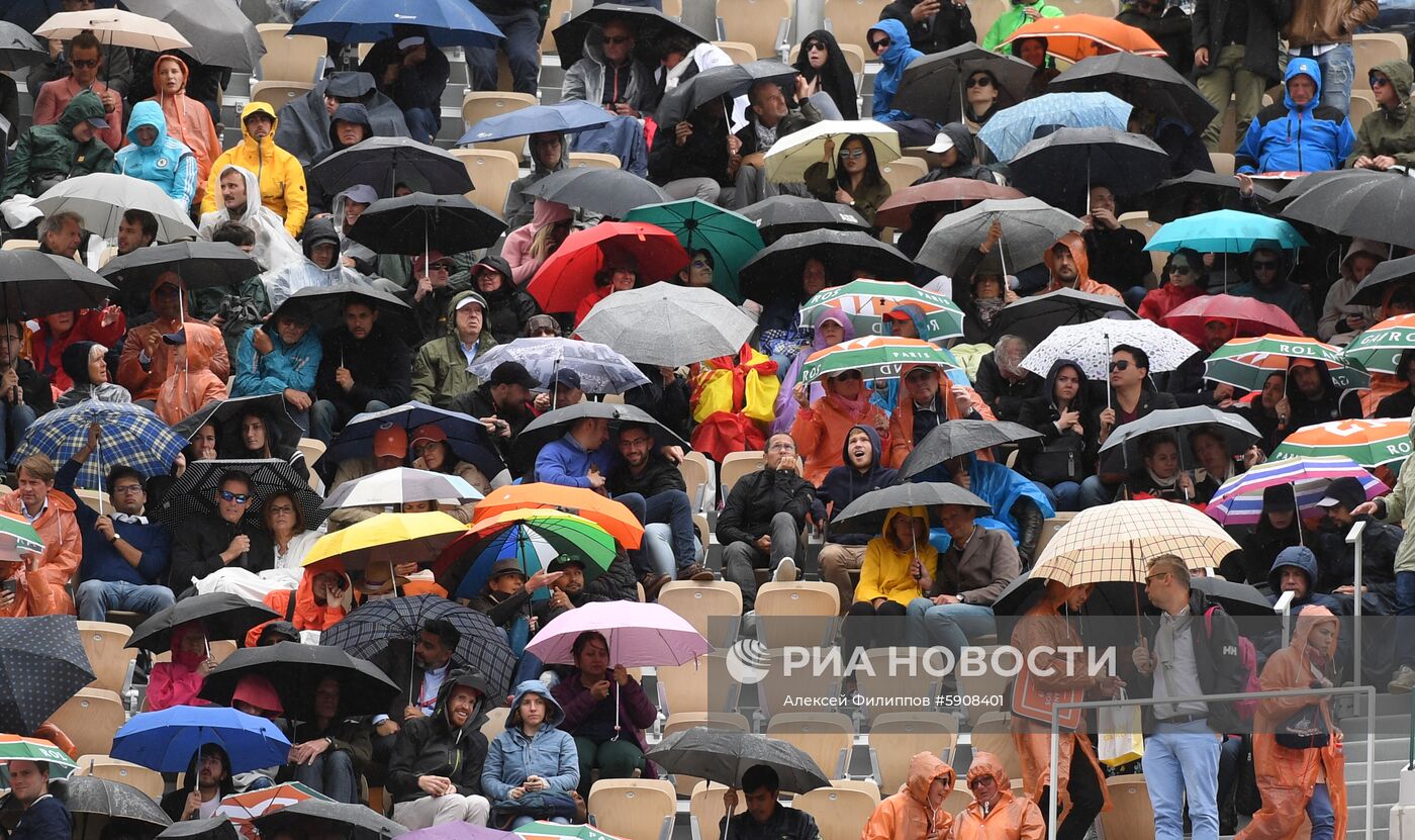 Теннис. Ролан Гаррос. Тринадцатый день