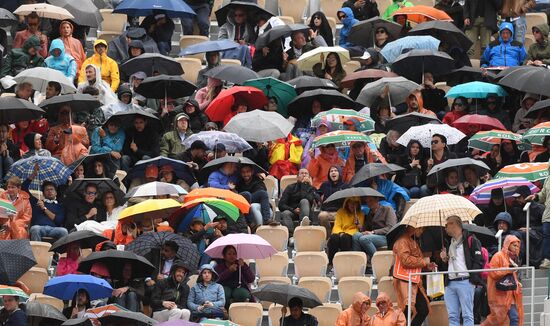 Теннис. Ролан Гаррос. Тринадцатый день