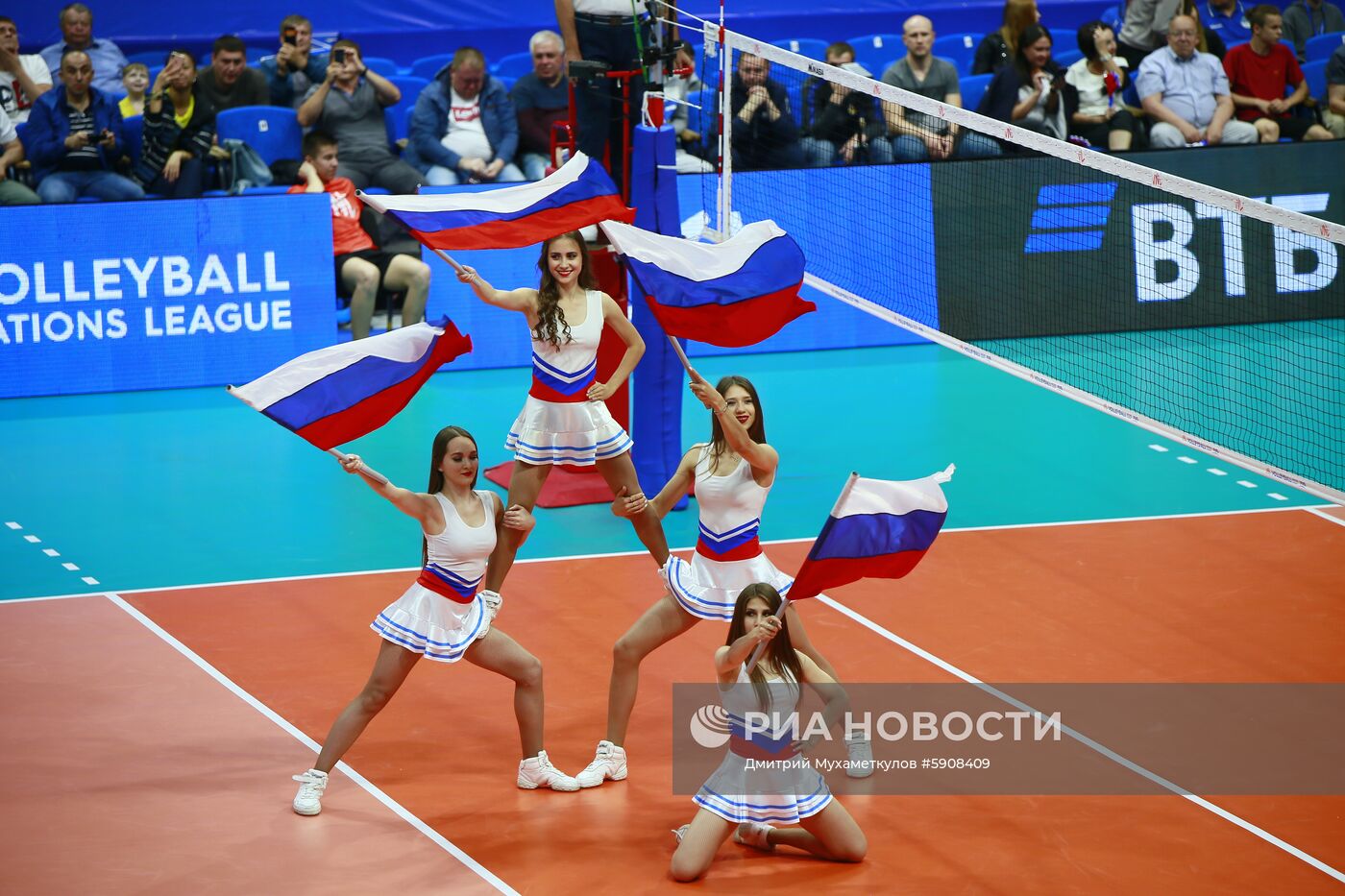 Волейбол. Мужчины. Этап Лиги Наций. Матч Россия - Португалия