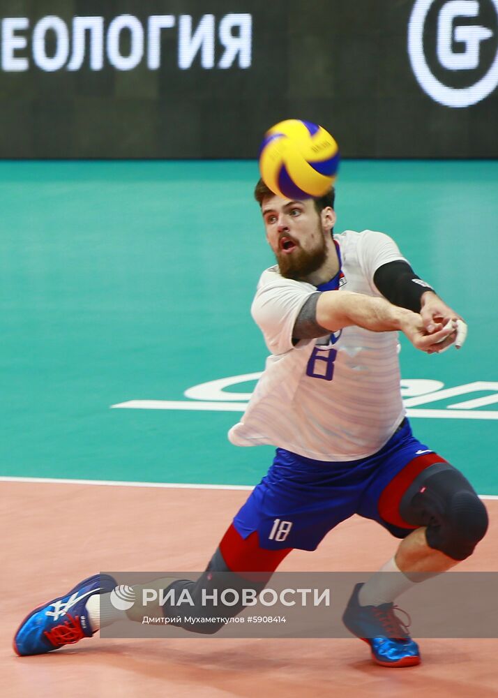 Волейбол. Мужчины. Этап Лиги Наций. Матч Россия - Португалия