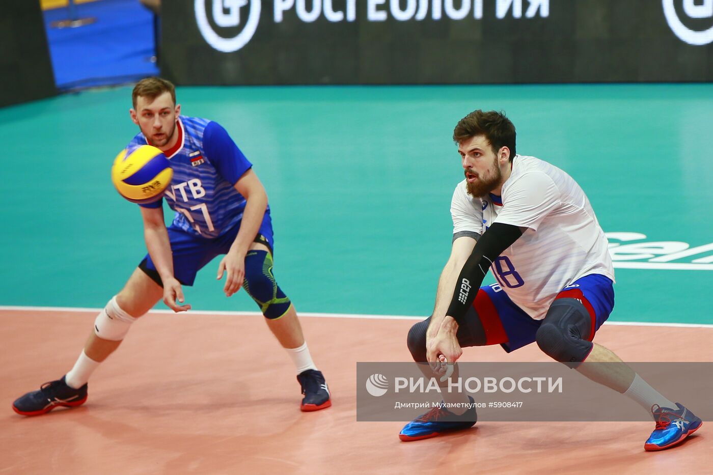 Волейбол. Мужчины. Этап Лиги Наций. Матч Россия - Португалия