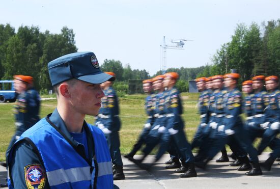 Демонстрационные учения МЧС России 