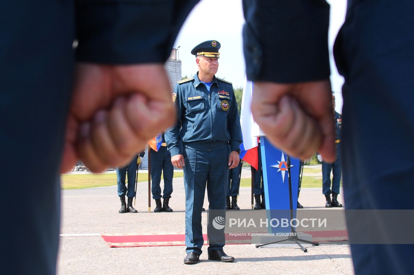 Демонстрационные учения МЧС России 