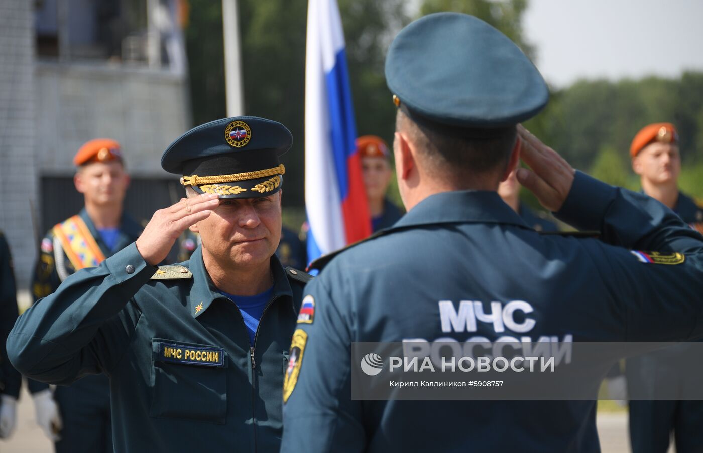 Демонстрационные учения МЧС России 