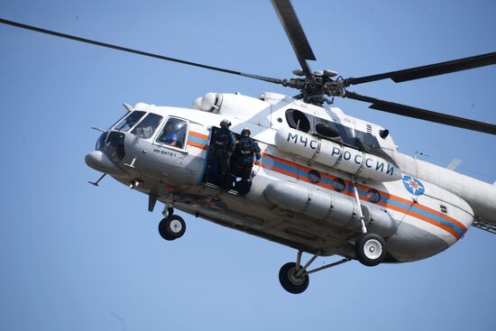 Демонстрационные учения МЧС России 