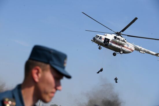 Демонстрационные учения МЧС России 