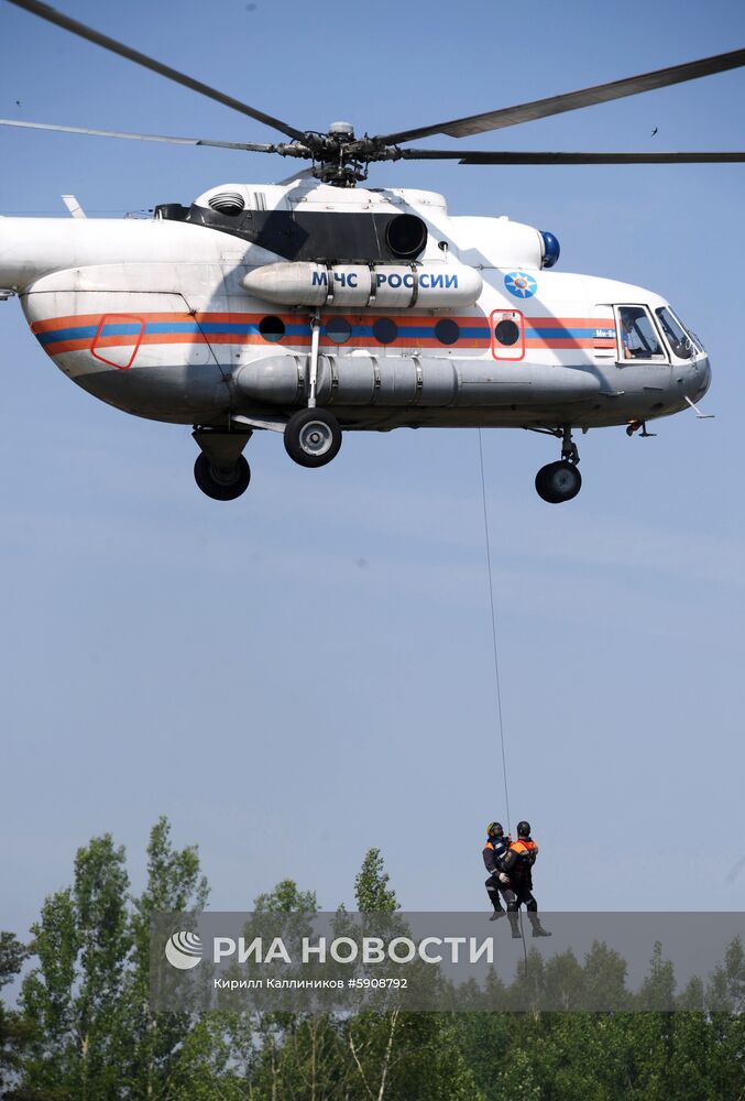 Демонстрационные учения МЧС России