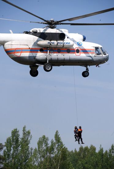Демонстрационные учения МЧС России 