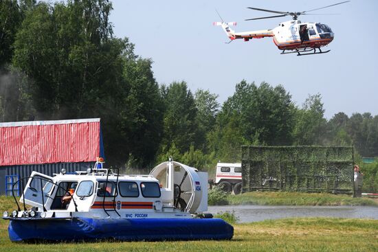 Демонстрационные учения МЧС России 