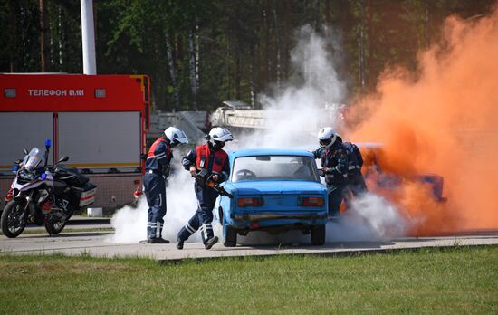 Демонстрационные учения МЧС России 