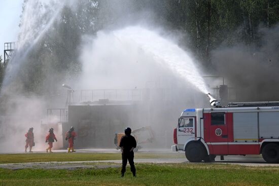 Демонстрационные учения МЧС России 