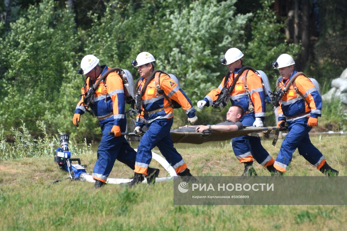 Демонстрационные учения МЧС России