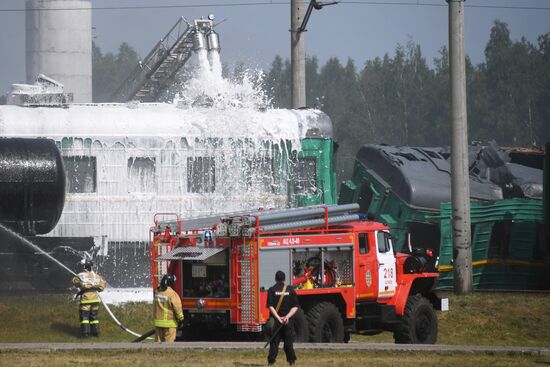 Демонстрационные учения МЧС России 