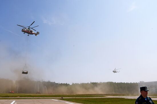 Демонстрационные учения МЧС России 